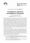 Research paper thumbnail of CALL FOR PAPER Contemporary analysis of masculinities in Switzerland