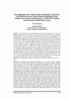 Research paper thumbnail of Pertanggungjawaban Tindak Pidana Perdagangan Orang Serta Hak Restitusi Korban Tindak Pidana Perdagangan Orang Ditinjau Dari Undang Undang Nomor 21 Tahun 2007 Tentang Pemberantasan Tindak Pidana Orang, By: Ferry Setiawan