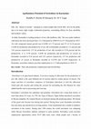 Research paper thumbnail of Agribusiness Potential of Sericulture in Karnataka