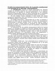 Research paper thumbnail of El delito de enriquecimiento ilícito. De la garantía constitucional a la necesidad de su adecuada instrumentación