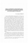 Research paper thumbnail of OMILII ALE SFÂNTULUI GRIGORIE PALAMA ROSTITE ÎNAINTE DE HIROTONIA ÎN EPISCOP {I DE INSTALAREA ÎN TESALONIC