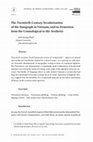 Research paper thumbnail of The Twentieth Century Secularization of the Sinograph in Vietnam, and its Demotion from the Cosmological to the Aesthetic.