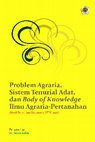 Research paper thumbnail of Problem Agraria_ Sistem Tenurial Adat_dan Body of Knowledge Ilmu Agraria-Pertanahan