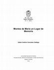 Research paper thumbnail of Montes de María un Lugar de Memoria