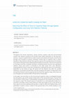 Research paper thumbnail of HOW DO COGNITIVE MAPS CHANGE IN TIME? Searching the Effect of Time on Cognitive Maps through Spatial Configuration and Long Term Memory Theories