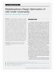 Research paper thumbnail of Multidisciplinary Design Optimization of UAV Under Uncertainty