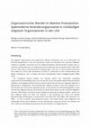 Research paper thumbnail of Organisatorischer Wandel im Mainline Protestantism: Spätmoderne Veränderungsprozesse in rückläufigen religiösen Organisationen in den USA (German only)