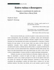 Research paper thumbnail of Entre ruína e desespero: negação e constituição do sujeito em Robert Kurz e Slavoj Žižek