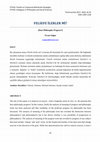 Research paper thumbnail of FELSEFE İLERLER Mİ? [Does Philosophy Progress