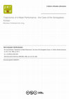 Research paper thumbnail of Trajectories of a Mask Performance: The Case of the Senegalese Kumpo (Itinéraires des spectacles de masques. À propos des masques Kumpo sénégalais)