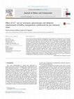 Research paper thumbnail of Effect of Ce 3þ ion on structural, spectroscopic and dielectric enhancement of NdPO 4 nanoparticles synthesized by wet chemical route