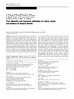 Research paper thumbnail of Tre allometry and improved estimation of carbon stocks and balance in tropical forests