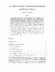 Research paper thumbnail of An algebraic study of argumentation systems and evidence theory