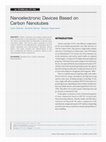 Research paper thumbnail of Nanoelectronic Devices Based on Carbon Nanotubes