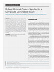 Research paper thumbnail of Robust Optimal Control Applied to a Composite Laminated Beam