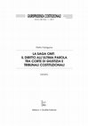 Research paper thumbnail of La saga OMT: il diritto all'ultima parola tra Corte di giustizia e tribunali costituzionali