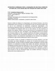 Research paper thumbnail of ESTRATEGIA COMBINADA PARA LA BÚSQUEDA DE UNA FOSA COMÚN DE VÍCTIMAS DE LA DICTADURA MILITAR CHILENA EN FUNDO SAN JUAN