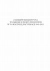 Research paper thumbnail of Z dziejów Bodzentyna w okresie II wojny światowej.  W 70. rocznicę pacyfikacji 1943-2013, red. Lidia Michalska-Bracha, Marek Przeniosło, Marek Jedynak, Kielce 2013