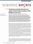 Research paper thumbnail of Genetics reveal the identity and origin of the lionfish invasion in the Mediterranean Sea