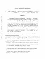 Research paper thumbnail of Catalog of nearby exoplanets