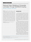 Research paper thumbnail of Reduced Order Modeling of Composite Laminates Through Solid-Shell Coupling