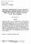 Research paper thumbnail of PRILAKU KEHIDUPAN SOSIAL BUDAYA MASYARAK