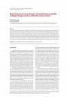 Research paper thumbnail of Depicting concurrency between the participatory and the strategic design practice within the urban context