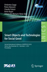 Research paper thumbnail of Smart Objects and Technologies for Social Good