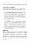 Research paper thumbnail of In-Vitro Propagation, Biochemical Studies and Assessment of Clonal Fidelity Through Molecular Markers in Bambusa Balcooa