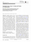 Research paper thumbnail of Sustainable urban systems: Co-design and framing for transformation