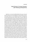 Research paper thumbnail of Hibridni žanri: Študije o križancih izkustva, mišljenja in literature (Hybrid Genres: Crossing Literature with Thinking and Experience). Ljubljana: LUD Literatura, 2017. (Summary) (Knjiga v slovenščini)