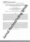 Research paper thumbnail of PURIFIKASI KONSTITUSIONAL SUMBER DAYA AIR INDONESIA (Constitutional Purification on Water Law