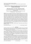 Research paper thumbnail of Analysis of Factors Affecting Outstanding Claim Provision of Non-Life Insurance Firms in Ghana