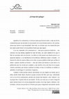 Research paper thumbnail of PA, Vol. 3, Nº 5 (2017) El final del epílogo