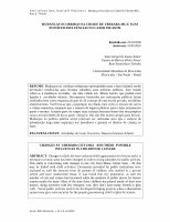 Research paper thumbnail of MUDANÇAS OCORRIDAS NA CIDADE DE UBERABA-MG E SUAS POSSÍVEIS INFLUÊNCIAS NO LAZER INFANTIL