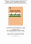 Research paper thumbnail of Ecophysiological responses of black walnut (Juglans nigra) to plantation thinning along a vertical canopy gradient