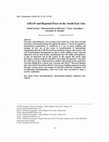 Research paper thumbnail of ASEAN and Regional Peace in the South East Asia