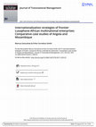 Research paper thumbnail of Internationalization strategies of frontier Lusophone-African multinational enterprises: Comparative case studies of Angola and Mozambique