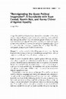 Research paper thumbnail of "Reinvigorating the Queer Political Imagination": A Roundtable with Ryan Conrad, Yasmin Nair, and Karma Chávez of Against Equality