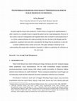 Research paper thumbnail of TRANSFORMASI PARADIGMA MASYARAKAT TERHADAP DASAR HUKUM WAKAF PRODUKTIF DI INDONESIA