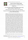 Research paper thumbnail of The concept of adverse drug reaction reporting: awareness among pharmacy students in a Nigerian university