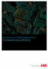 Research paper thumbnail of Solutions for HVAC applications Increased energy efficiency