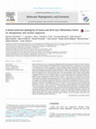 Research paper thumbnail of A dated molecular phylogeny of manta and devil rays (Mobulidae) based on mitogenome and nuclear sequences