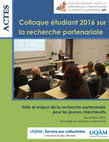 Research paper thumbnail of La recherche-intervention en partenariat avec les agences gouvernementales : le cas de la réintégration des personnes ex-combattantes en Colombie