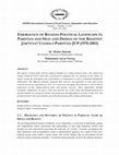 Research paper thumbnail of EMERGENCE OF RELIGIO-POLITICAL LANDSCAPE IN PAKISTAN AND SWAY AND DISMAY OF THE RIGHTIST JAM’IYYAT ULEMA-I-PAKISTAN-JUP (1970-2003)