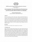 Research paper thumbnail of CATASTROPHIC NATURAL DISASTER, TECHNOLOGY AND SUSTAINABLE DEVELOPMENT OF NIGERIA