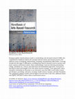 Research paper thumbnail of Handbook of Arts-Based Research