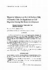 Research paper thumbnail of Thyroidal influence on the cell surface GM1 of granule cells: Its significance in cell migration during rat brain development