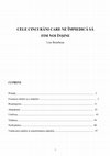 Research paper thumbnail of CELE CINCI RĂNI CARE NE ÎMPIEDICĂ SĂ FIM NOI ÎNŞINE