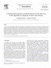 Research paper thumbnail of A hybrid method based on artificial immune system and fuzzy k-NN algorithm for diagnosis of heart valve diseases